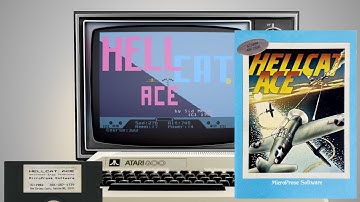 Hellcat Ace - MicroProse, 1982 - Atari 400/800 (4K)