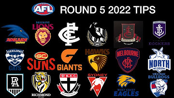 AFL ROUND 5 2022 TIPS