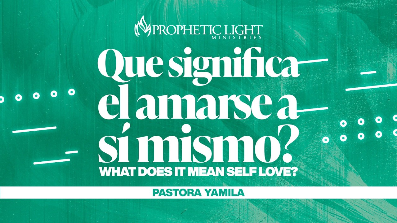 ¿Qué Significa El Amarse A Sí Mismo? | Pastora Yamila