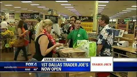 Trader Joes opens in Dallas