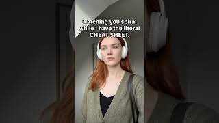 You’re probably spiraling — get the cheat sheet