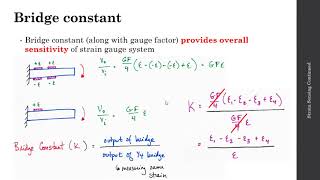 StrainBridgeConstant