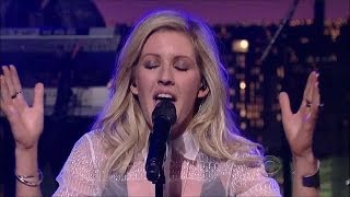 [HD] Ellie Goulding - "Burn" 1/21/14 David Letterman