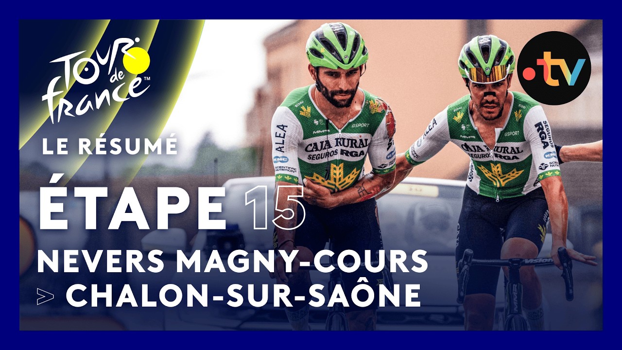 Tour de France 2026 : TERRIBLE CHUTE dans le final, le triplé pour Merlier (résumé étape 12)