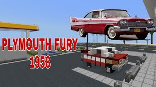 TUTORIAL MINECRAFT - Como fazer um Plymouth fury 1958 no Minecraft screenshot 1