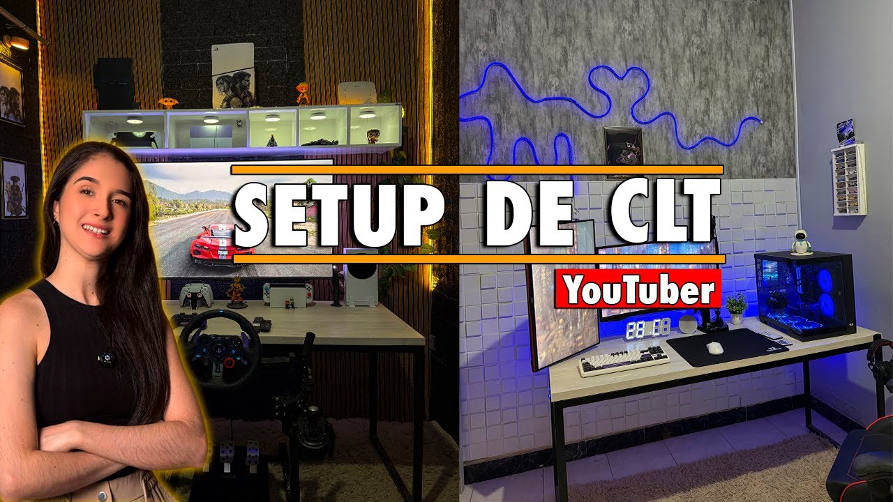 MEU SETUP GAMER 2026 | VIDA DE CLT e YOUTUBER - YouTube