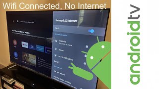 Solved 2021 - Android TV Wifi Connected No Internet Problem | Wifi has no internet access
