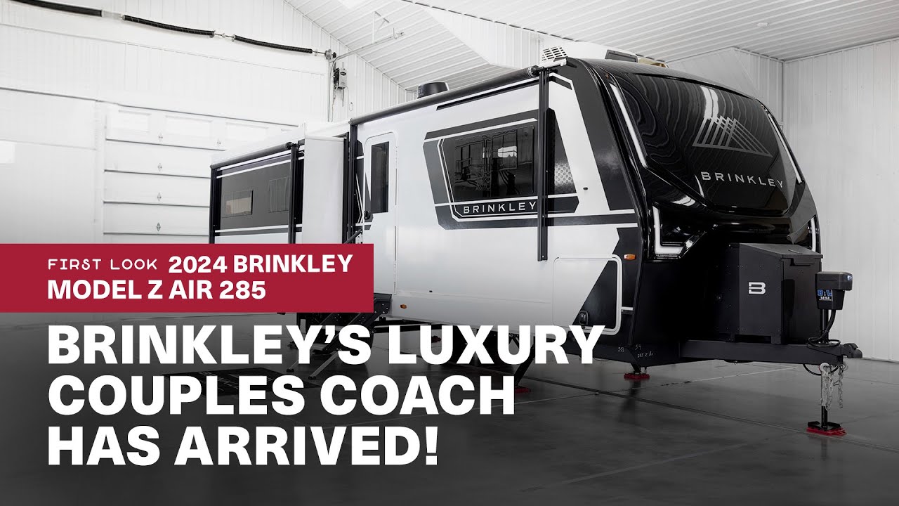 2024 Brinkley Model Z AIR 285 | RV Tour: The Cozy Couples Coach from ...