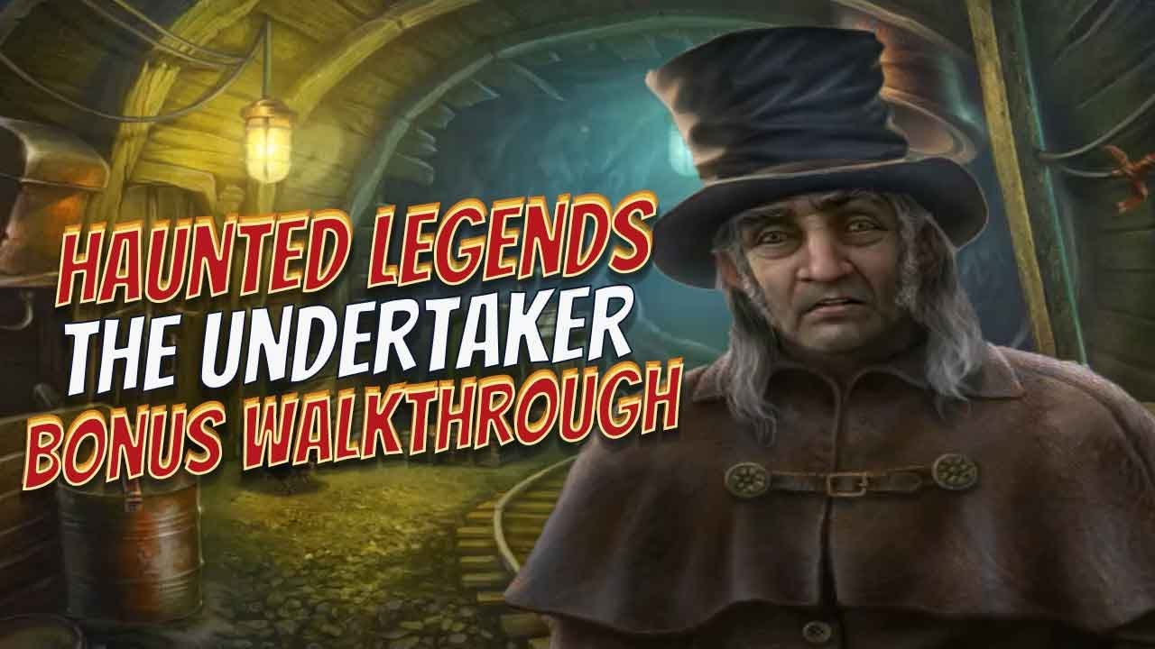 Haunted Legends 3 The Undertaker Bonus Walkthrough Big Fish Games 1080 HD Gamzilla