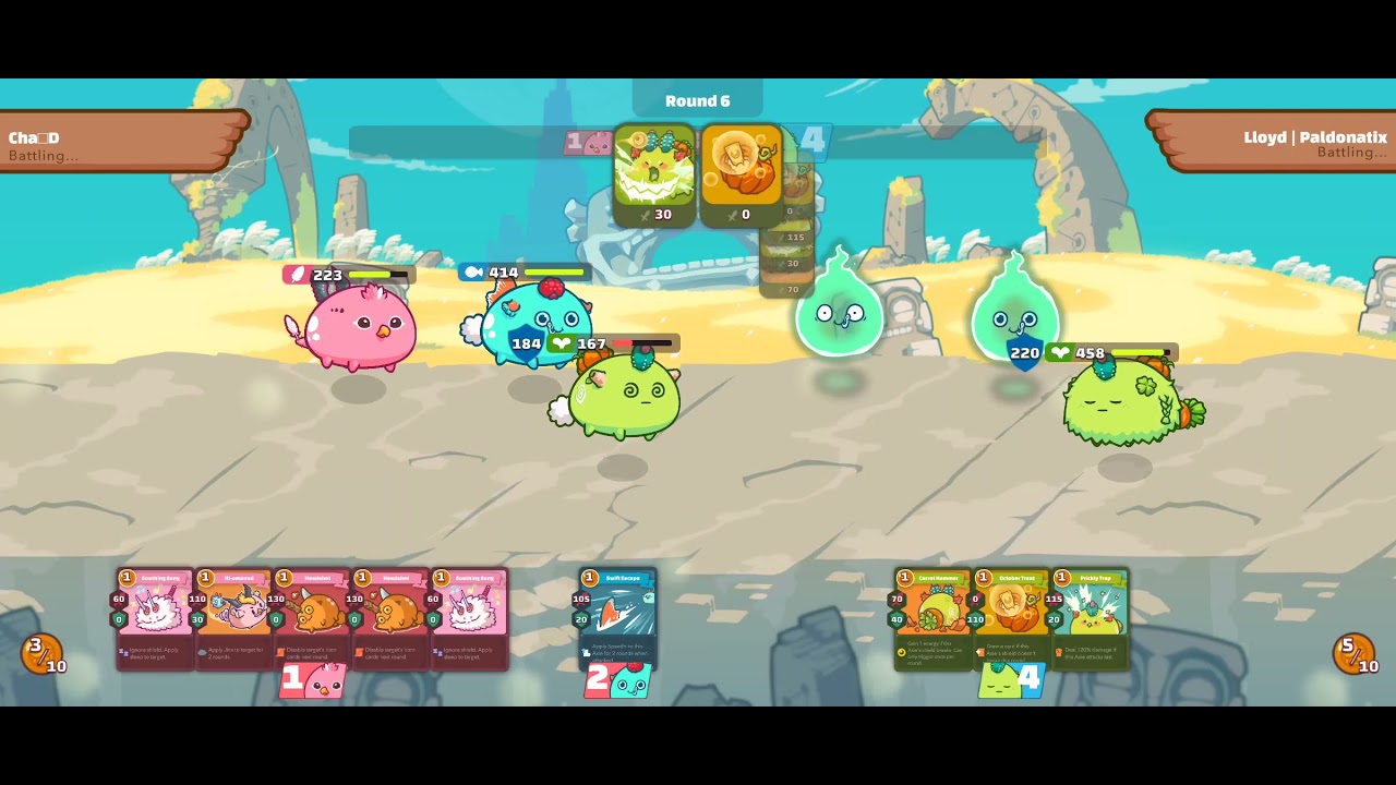 BAP V.S AAP (BACKLINE PLANT) S19 AXIE INFINITY