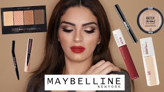 One Brand Makeup Tutorial | Maybelline | مكياج كامل من ماركة ميبيلين