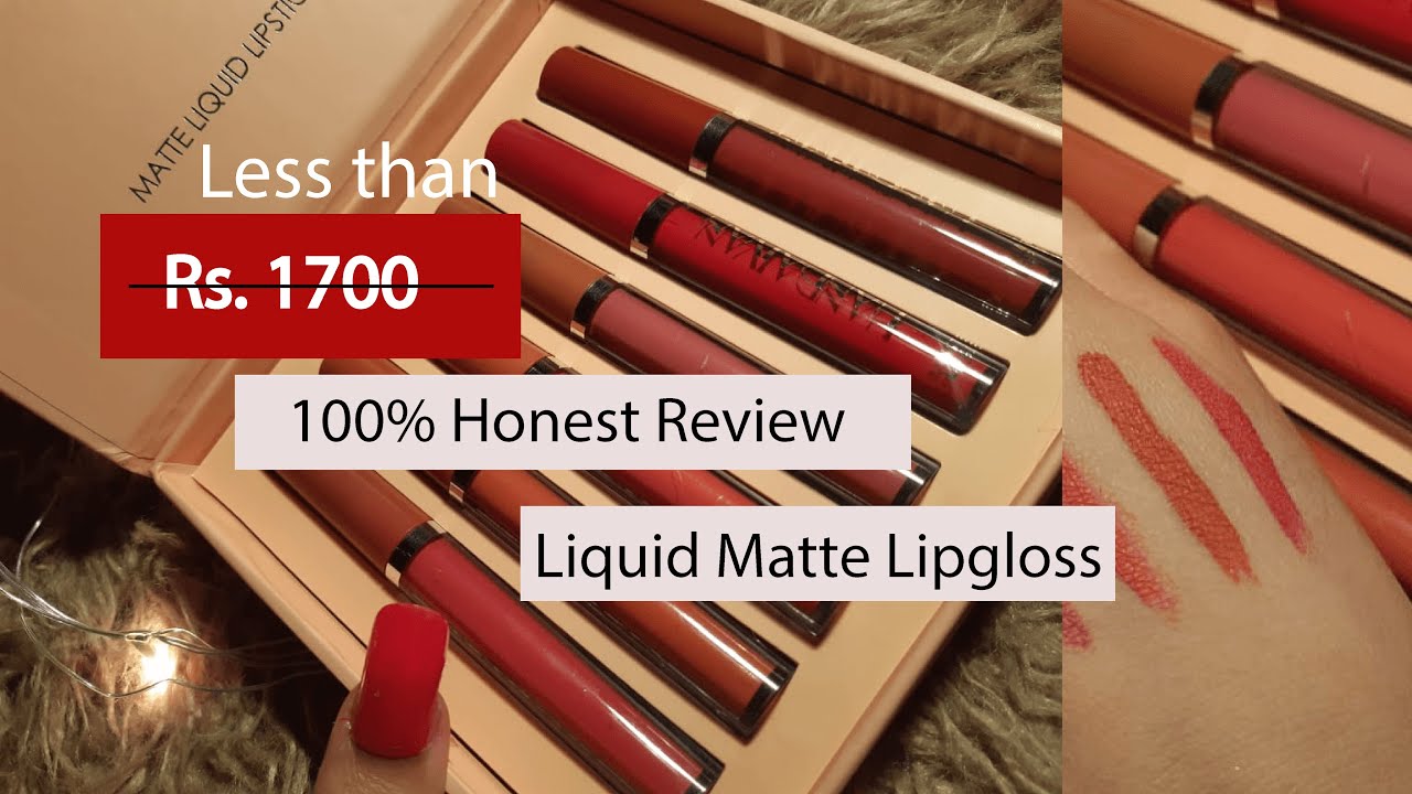 HANDAIYAN Matte Lip gloss | Makeup Review | Zilly