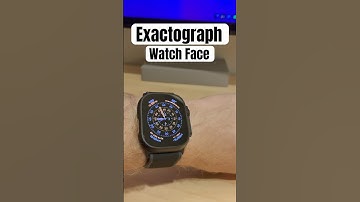 The Exactograph Watch Face is Clean and Precise