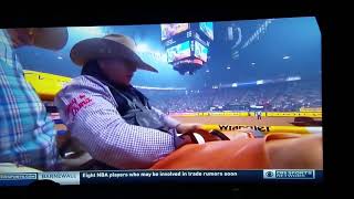 Jake Brown on C5 Rodeo's F13 Virgil rd 8 NFR2017