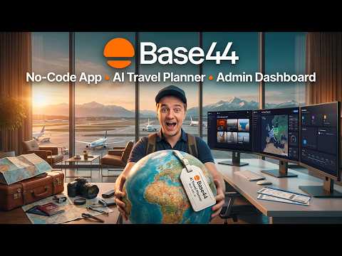 Base44 – 코딩 없이 AI 여행 플래너 앱 만들기