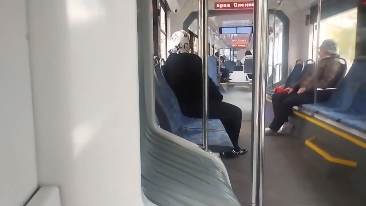 Поездка На Трамвае №7 На Витязе-М (Белорусский Вокзал–Метро Бульвар Рокоссовского) Москва 06.05.2023