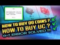 How to buy uc  full tutorial  game for peace