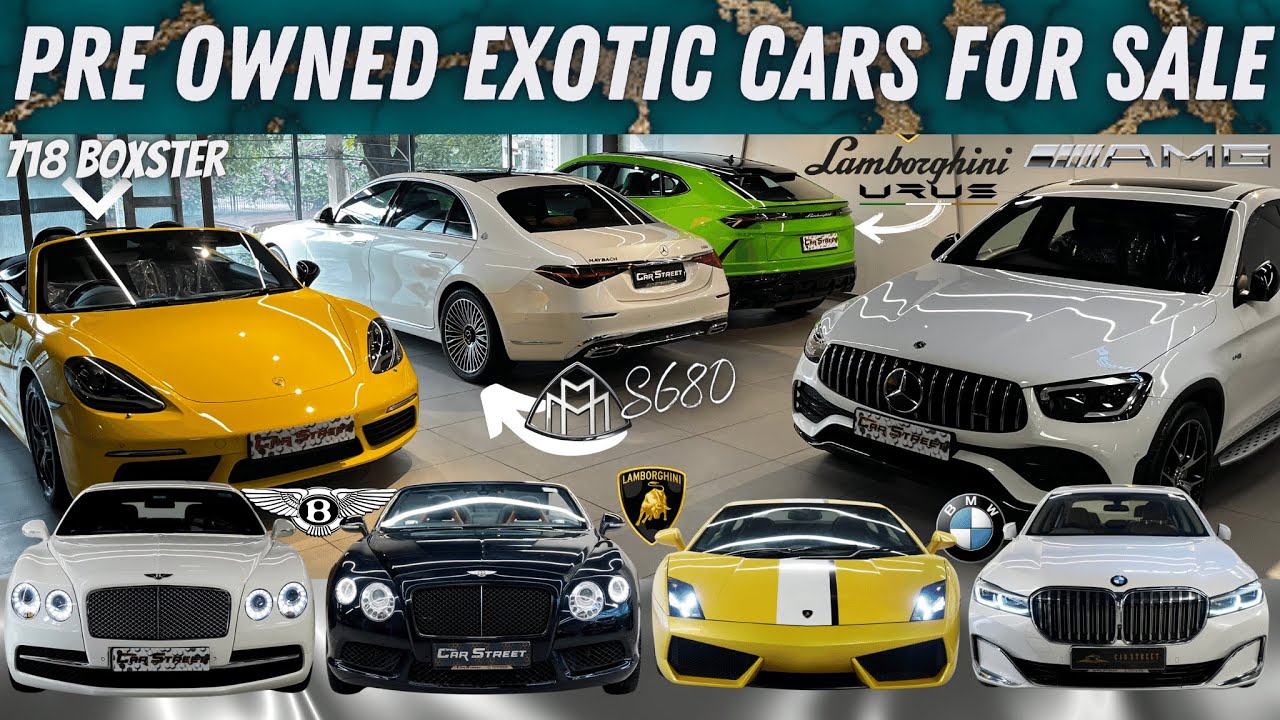 2023/2022 Pre Owned Exotic Cars For Sale Pan India Finance/Delivery