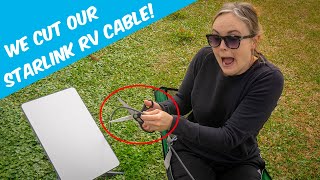 A MELHOR atualizacao Starlink para RV Instale um conector rapido