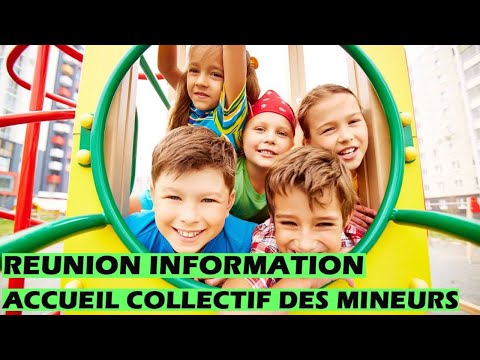 Réunion information - Acceuil collecttif des mineurs