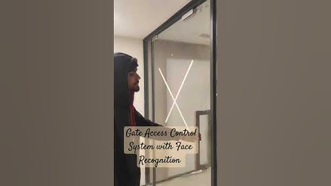 Gate Access Control System with Face recognition #ampletrails #essl #accesscontrol #access