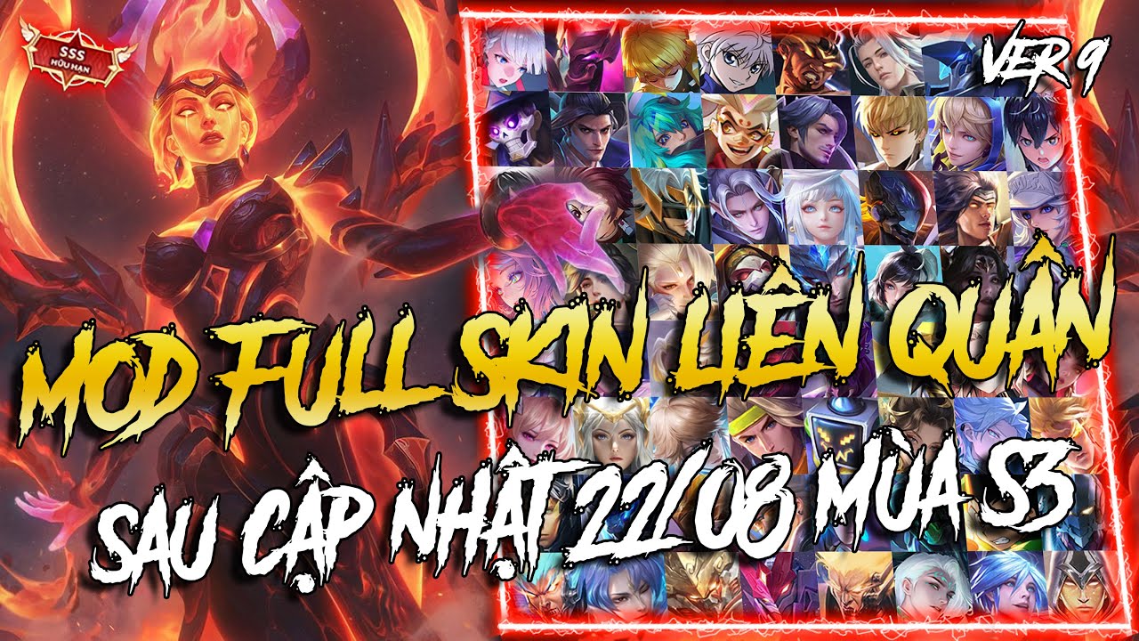 Mod Pack 45 Skin Mùa S3 (2024) Liên Quân Mobile (iOS+Android) Sau Cập ...