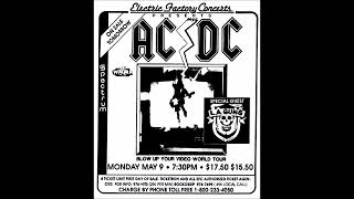 AC/DC- Back In Black (Live Spectrum, Philadelphia PA, May 9th 1988)