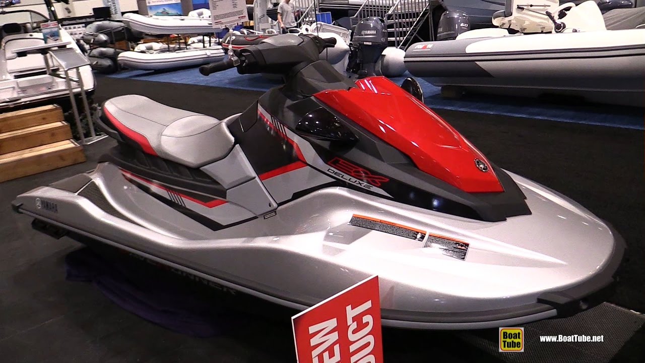 2017 Yamaha EX Deluxe - Walkaround - 2017 Toronto Boat Show - YouTube