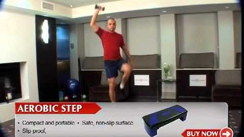 Step Up and Single Arm Thrust - Fitness Republic