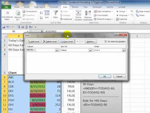 Use an Excel