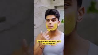 Viral Home Remedy To Remove Tanning Instantly🔥 | De-Tan at Home✅ #Shorts #YtShorts #HomeRemedy