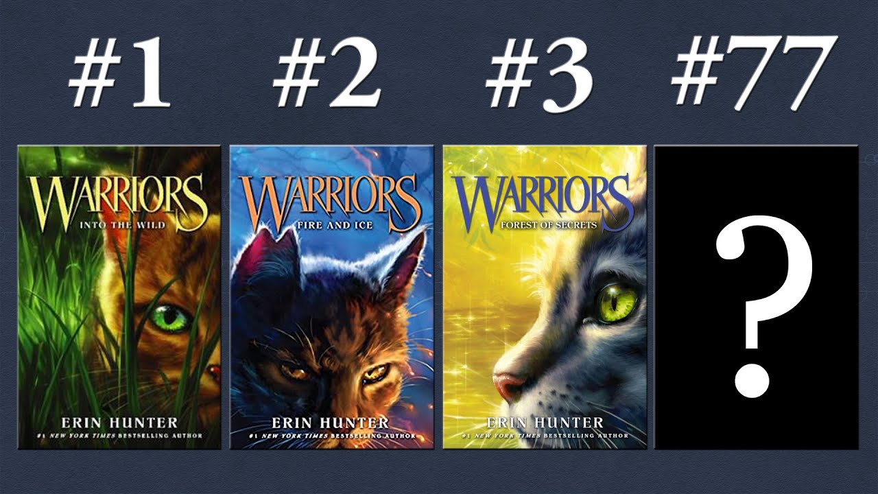 Warrior Cats: The recommended reading order