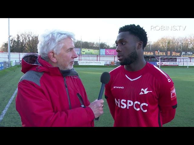 Kwaku Frimpong - Carshalton Athletic VS Chatham Town - 02/03/24