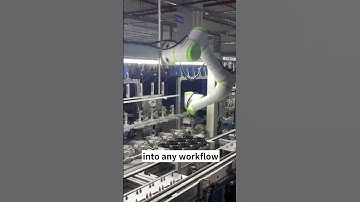 Cobot Loading & Unloading: No Fences Required!#collaborativerobot #smartfactory #robotics #robot