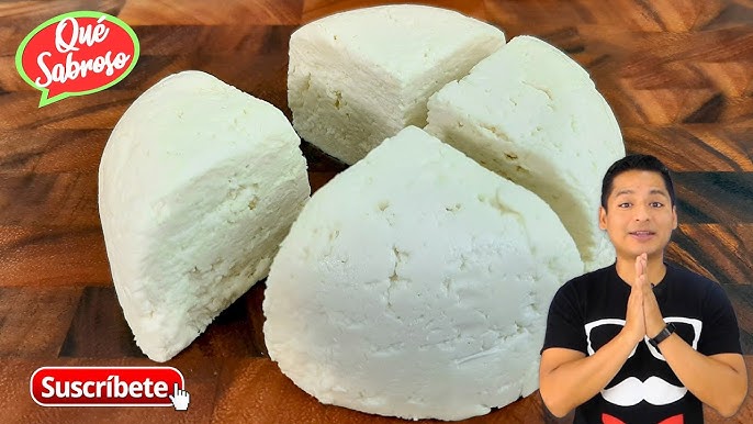 Cómo hacer queso fresco casero con 3 ingredientes {sin cuajo}