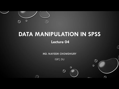 SPSS class 04