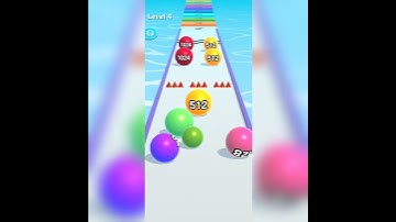 ball run 2048 level 4 #ballrun2048