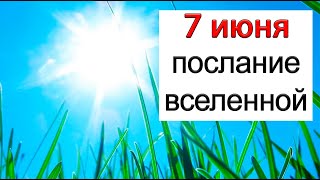 ПОСЛАНИЕ ВСЕЛЕННОЙ на 7 июня. *Эзотерика Для Тебя*