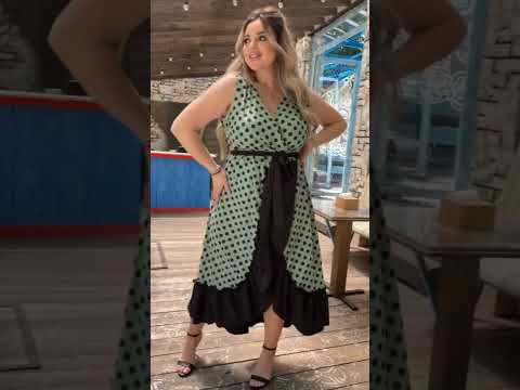 Модные платья больших