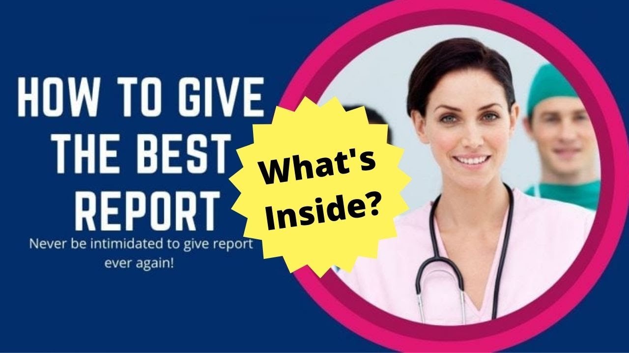 Nursing Report Sheet | Hand Off Report | SBAR | FREE PRINTABLE - MEGFORIT