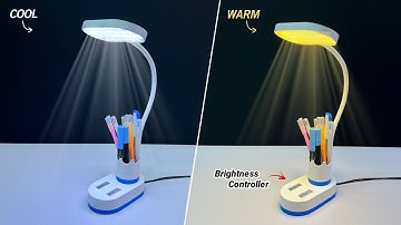 Build an Amazing Table Lamp - that can be adjusted to two colors !
