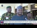 Tinubu holds security meeting with service chiefs, IGP