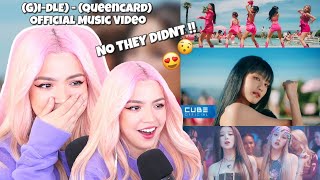 [REACTION] (G)I-DLE) - '퀸카 (Queencard)' Official Music Video