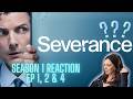 Severance Season 1 Reaction Episodes 1, 2 and 4- WHAT IS THIS SHOW?