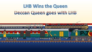 Deccan Queen goes with LHB | LHB Deccan Queen | Indian Railways | Restrained Imperium