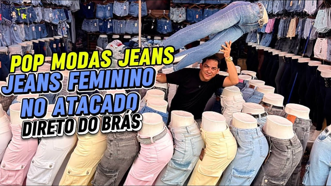 FORNECEDOR DE JEANS FEMININO NO ATACADO | POP MODAS JEANS