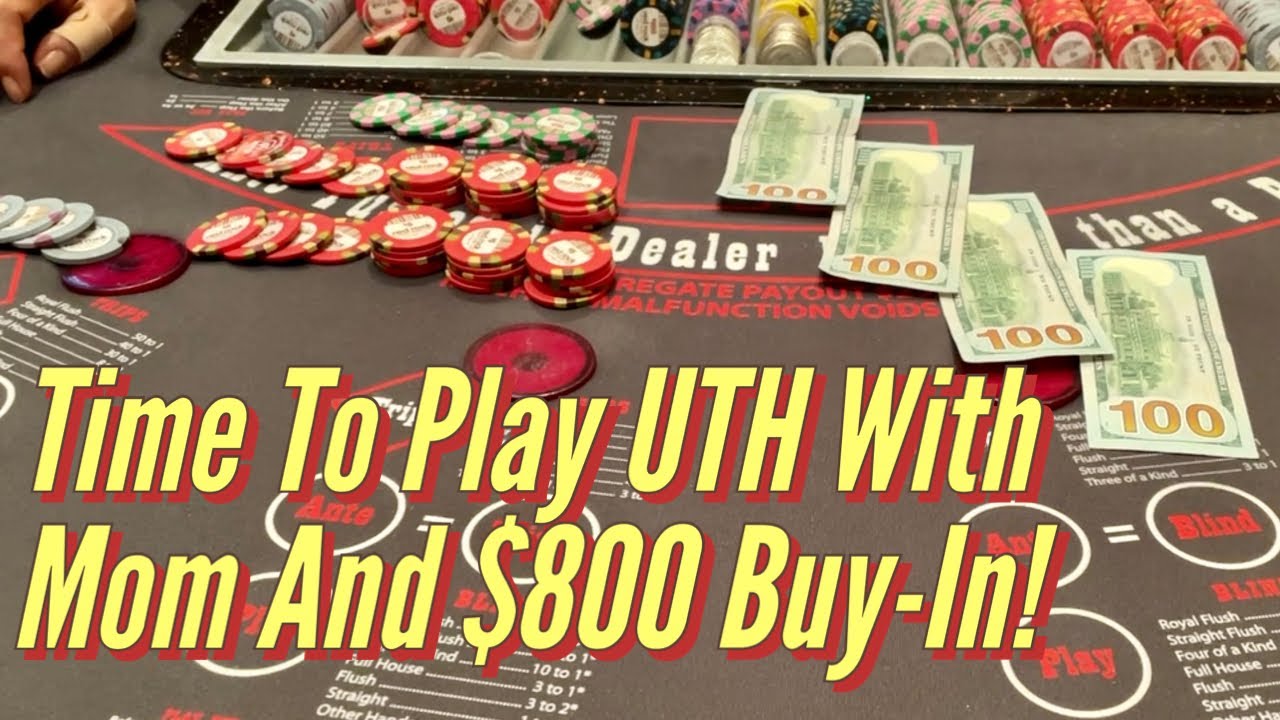 Ultimate Texas Hold 'em Time With Mom! YouTube