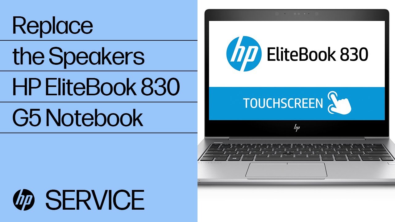 how to change wifi password How to Replace the Speakers | HP EliteBook 830 G5 Notebook