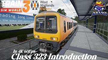 Class 323 Introduction Train Sim World 3 IN 4K 60FPS (Birmingham Cross City Loco)