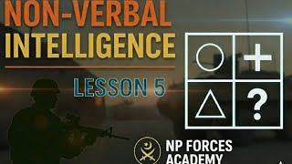 Non-Verbal Intelligence Lesson 5 | PAF • Army • Navy Test MCQs Practice | NP Forces Academy